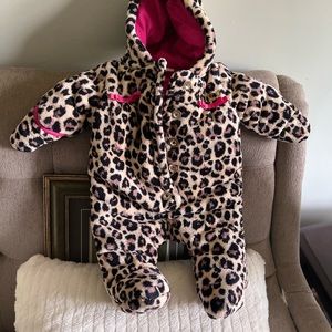 Baby girls, juicy couture, snow coat size 3/6 months